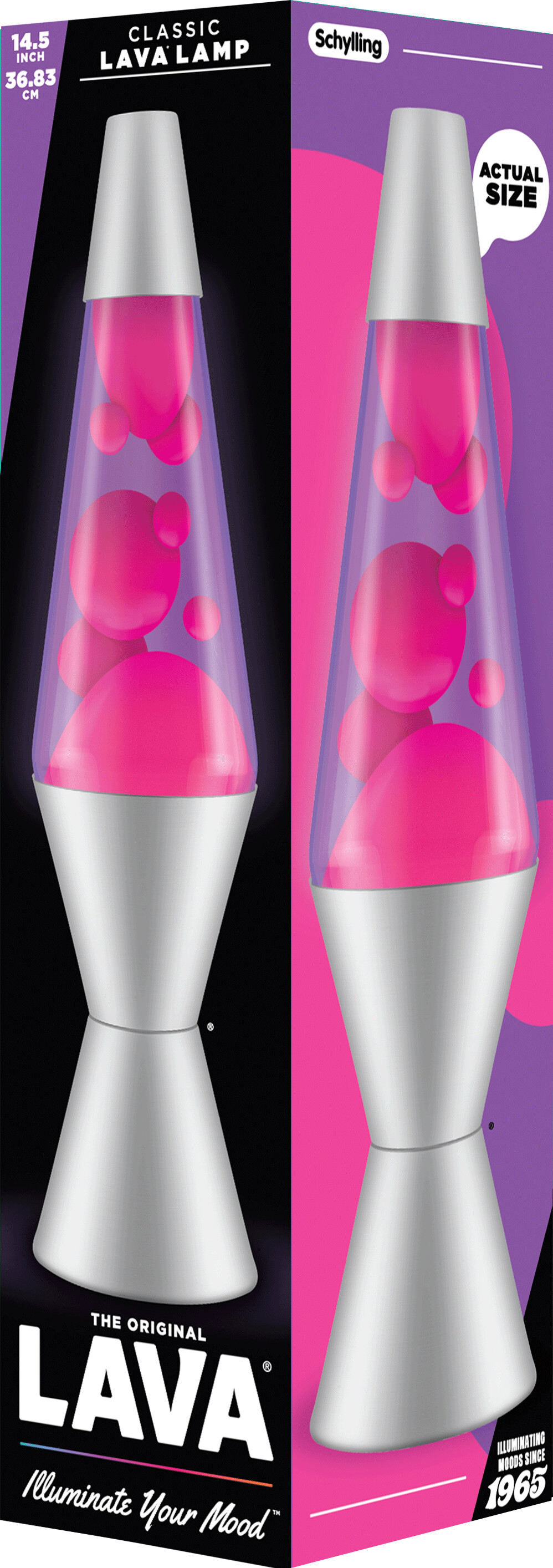 Lavazza - Lava® Lampe - Pink/lila - 37cm