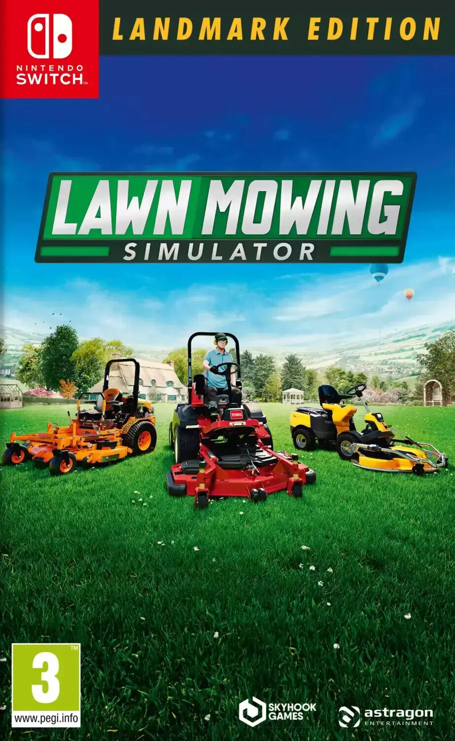 Lawn Mowing Landmark - Nintendo Switch