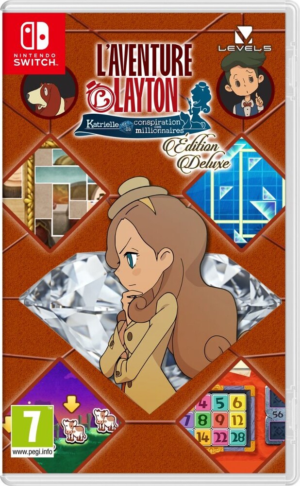 Layton's Mystery Journey: Katrielle And The Millionaires Conspiracy (deluxe Edition) - Nintendo Switch