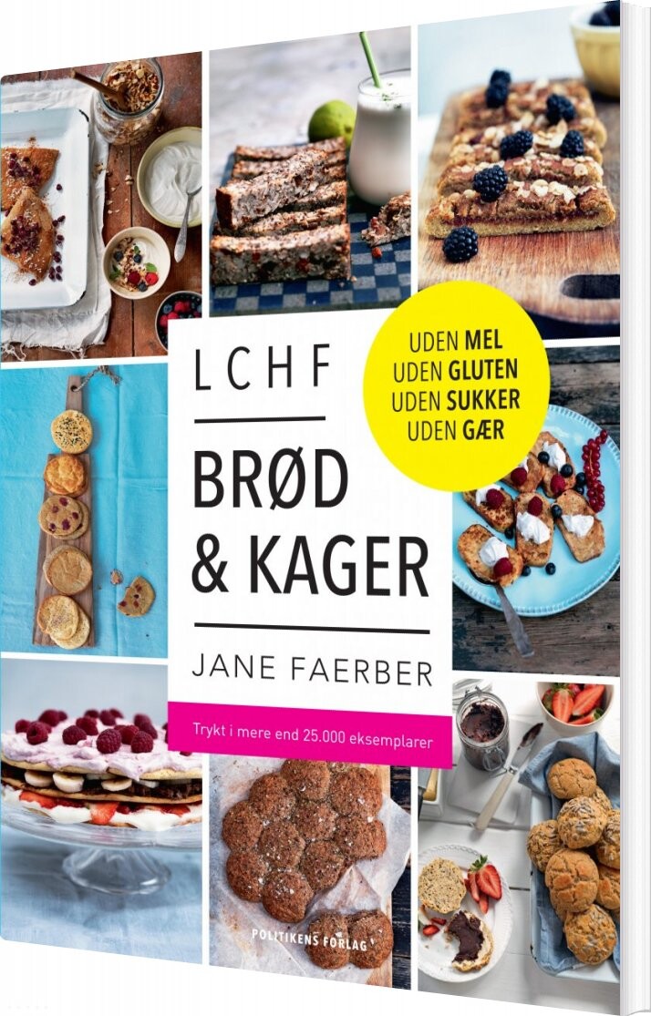 Lchf - Brød Og Kager - Jane Faerber - Bog