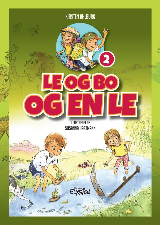 Billede af Le Og Bo Og En Le - Kirsten Ahlburg - Bog
