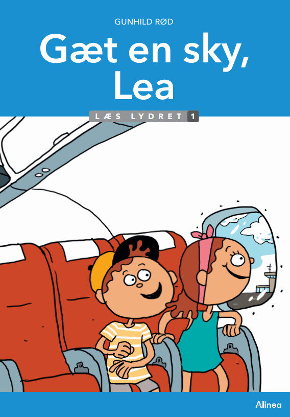 Billede af Lea Og Mio, Gæt En Sky, Lea, Læs Lydret 1 - Gunhild Rød - Bog