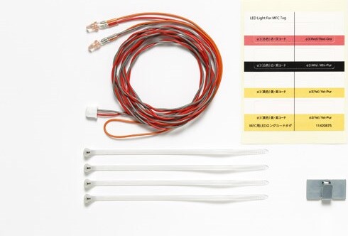 Led Light For Mfc (?3 / Red / 1,100mm) - 56549 - Tamiya