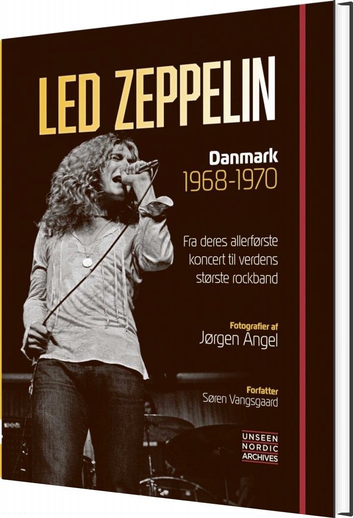 Led Zeppelin - Danmark 1968-1970 - Søren Vangsgaard - Bog