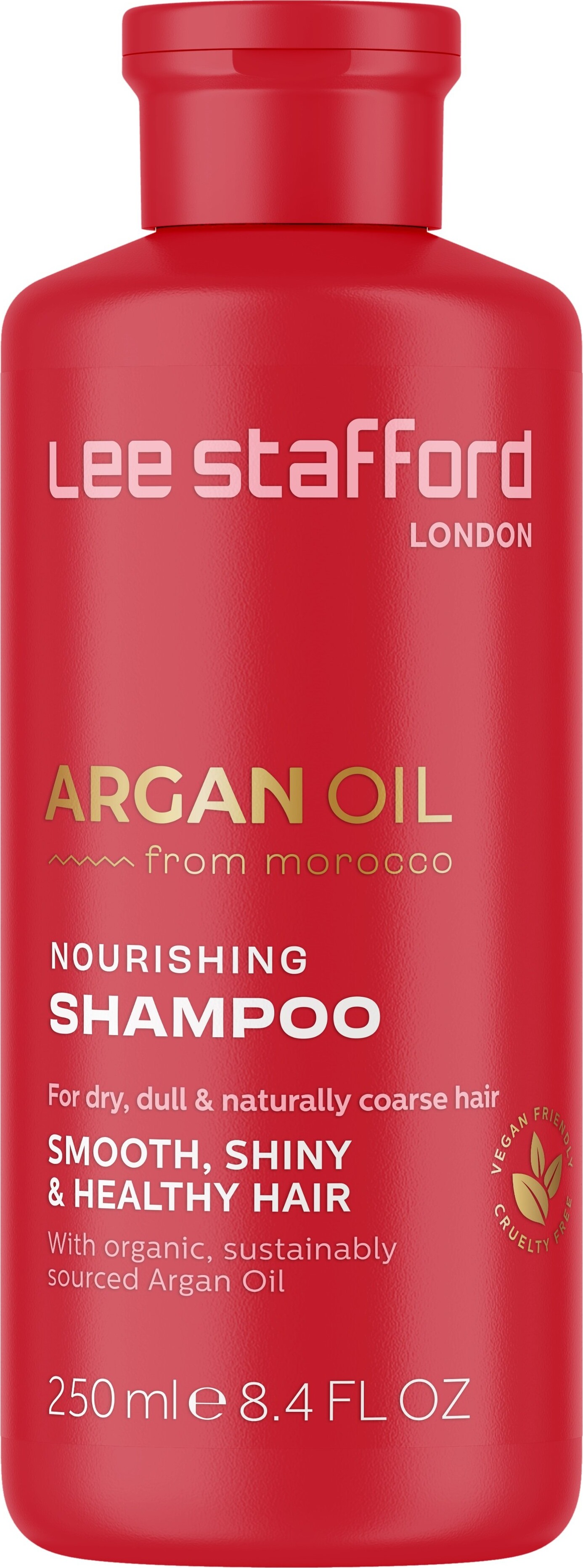 Se Lee Stafford - Argan Oil Nourishing Shampoo - 250 Ml hos Gucca.dk