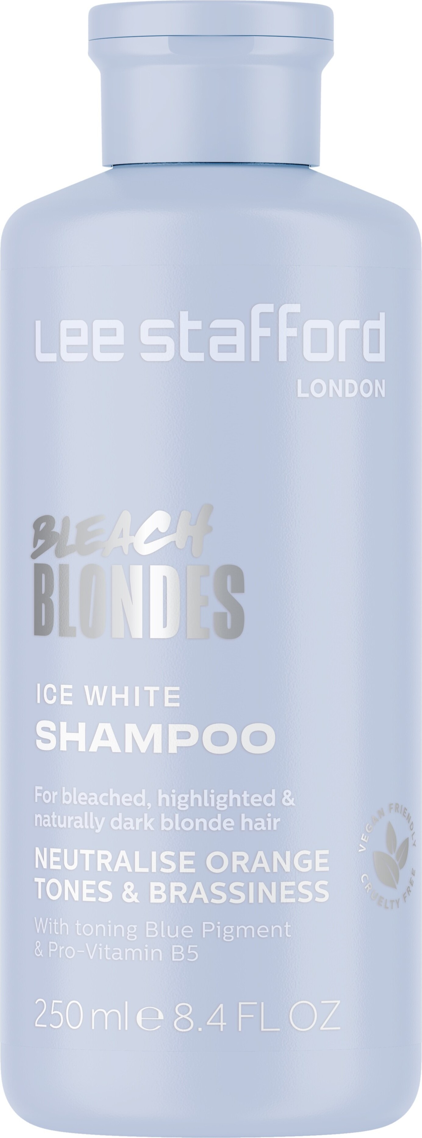 Se Lee Stafford - Bleach Blondes Ice White Toning Shampoo - 250 Ml hos Gucca.dk