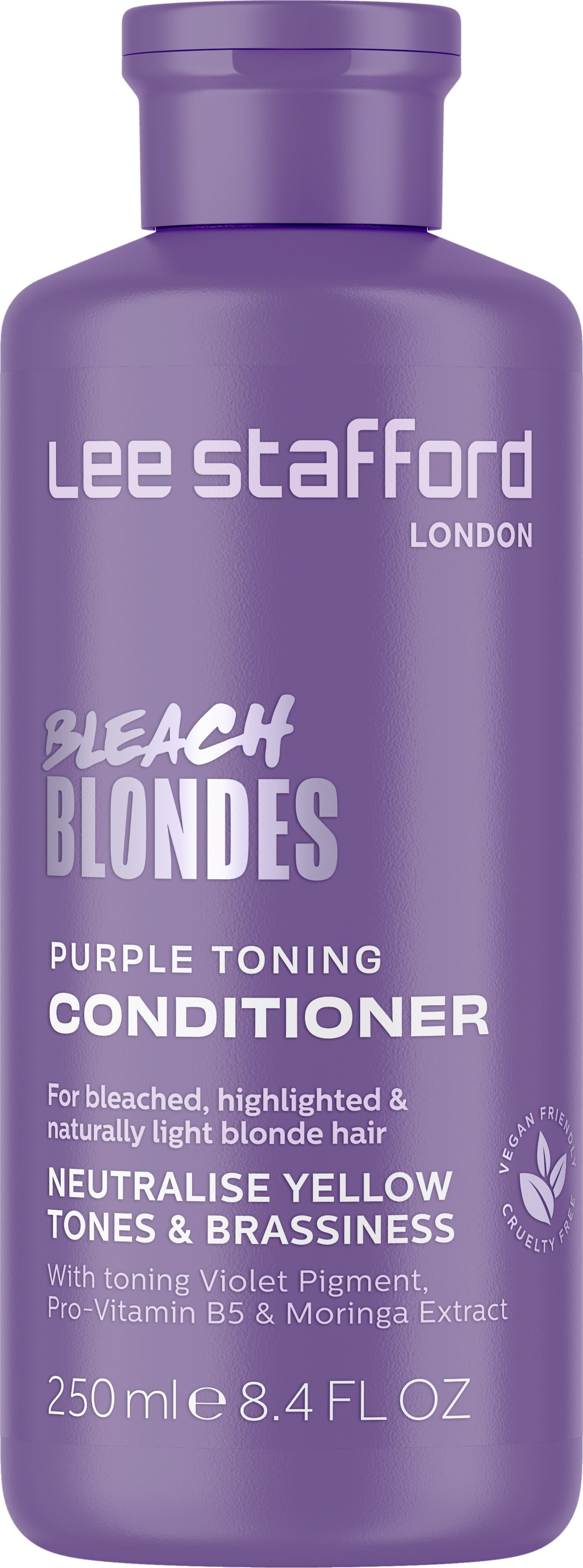Se Lee Stafford - Bleach Blondes Purple Toning Conditioner - 250 Ml hos Gucca.dk
