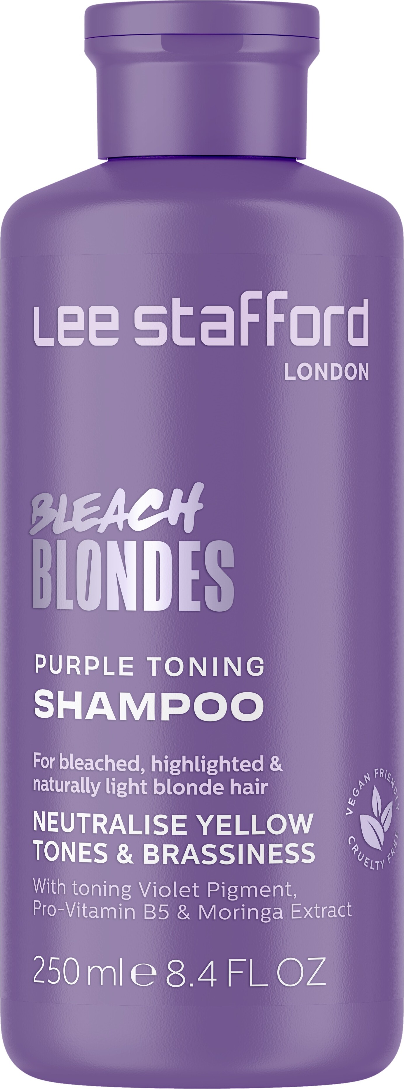 Se Lee Stafford - Bleach Blondes Purple Toning Shampoo - 250 Ml hos Gucca.dk