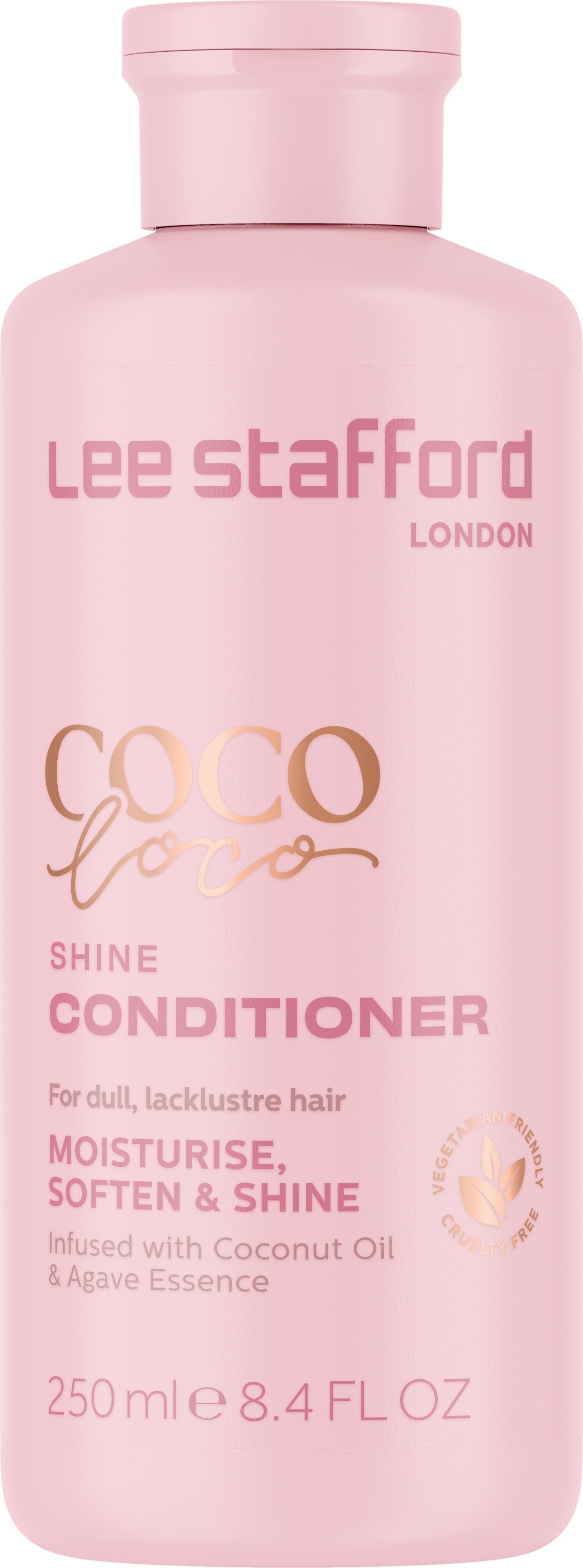 Se Lee Stafford - Coco Loco Shine Conditioner - 250 Ml hos Gucca.dk