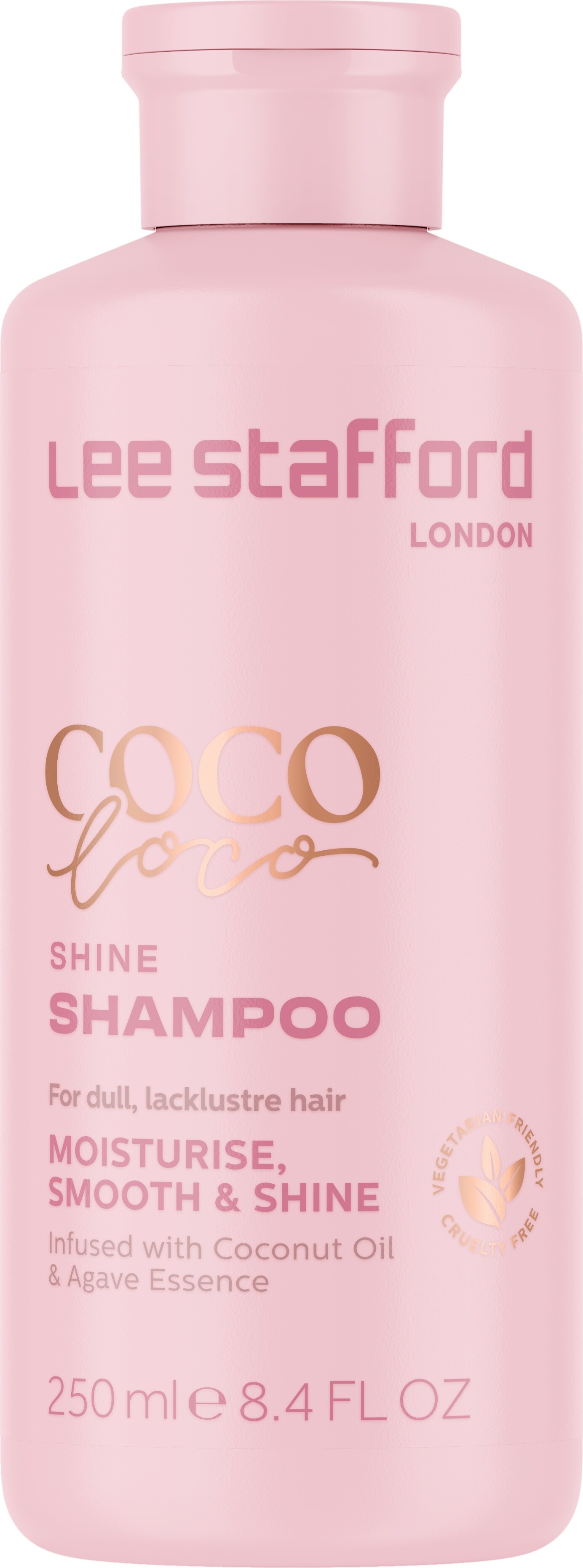 Se Lee Stafford - Coco Loco Shine Shampoo - 250 Ml hos Gucca.dk
