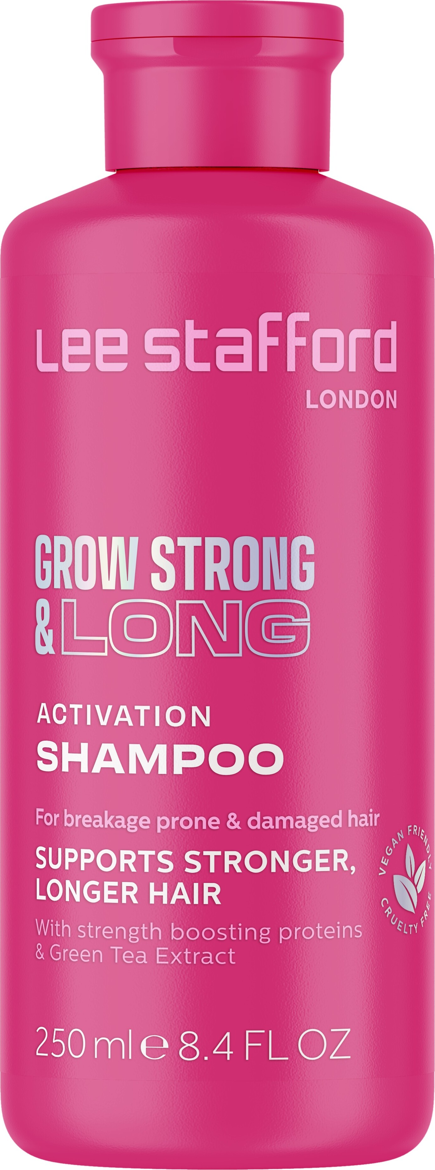 Se Lee Stafford - Grow Strong & Long Activation Shampoo - 250 Ml hos Gucca.dk