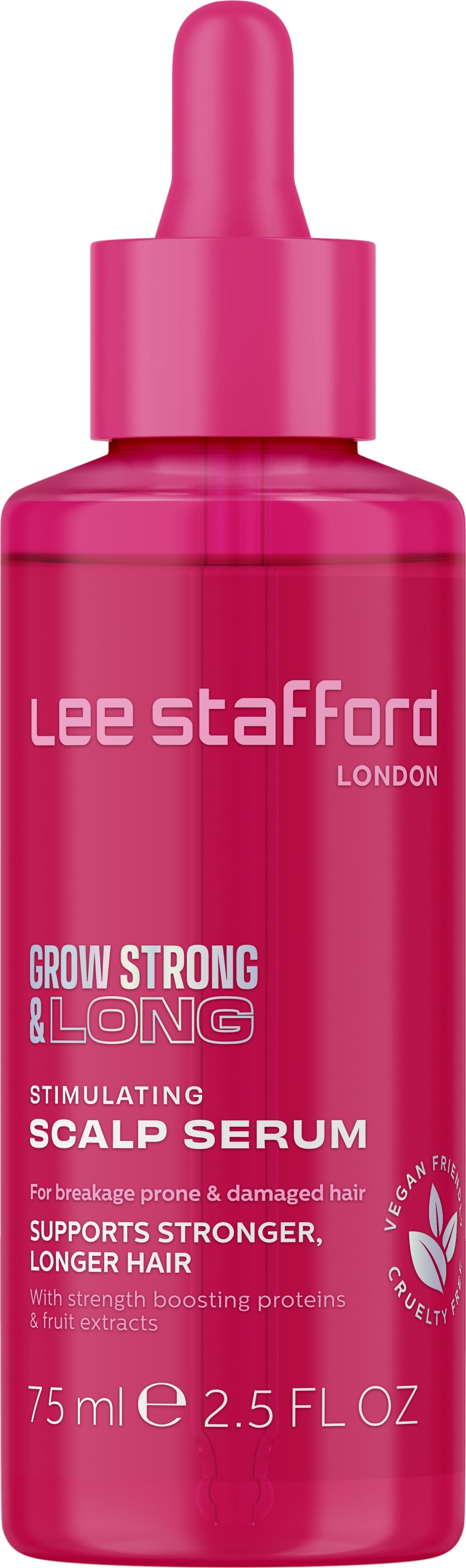 Lee Stafford - Grow Strong & Long Stimulating Scalp Serum - 75 Ml