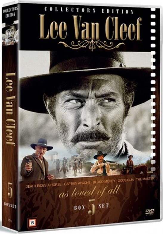 The Masters // Blood Money // Death Rides A Horse // Captain Apache // Gods Gun - DVD - Film