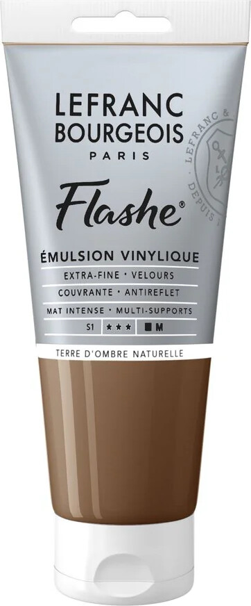 Lefranc & Bourgeois - Akrylmaling - Flashe - Raw Umber 80 Ml billede