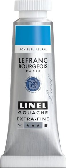 Lefranc & Bourgeois - Ex-fin Gouache Maling - Azur Blå - 15 Ml