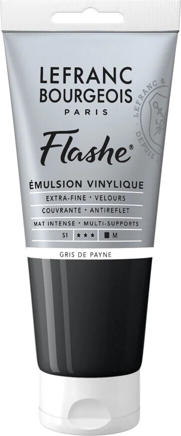 Lefranc & Bourgeois - Flashe Akrylmaling - Payne's Grey 80 Ml