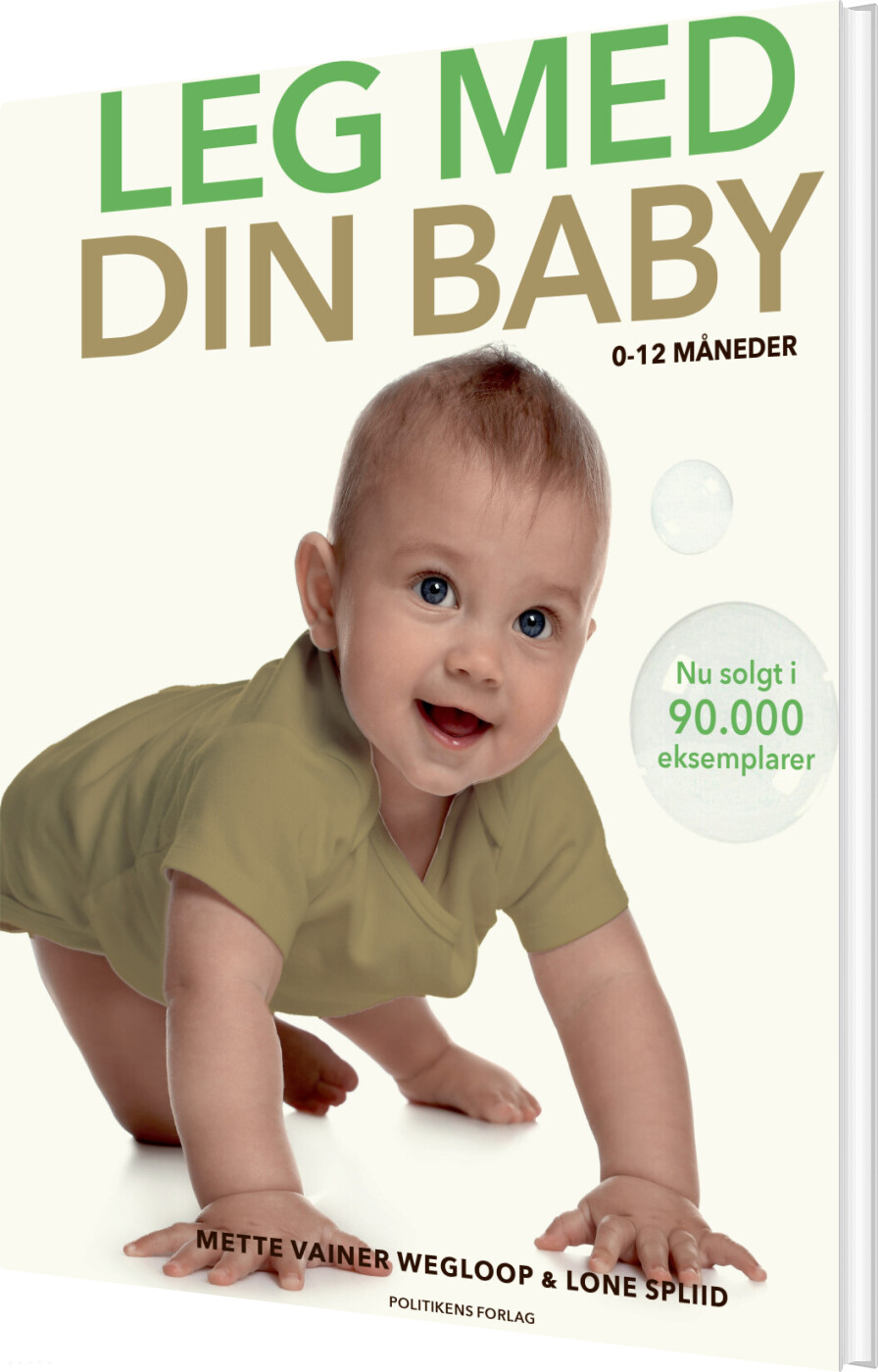 Billede af Leg Med Din Baby 0-12 Måneder - Mette Vainer Wegloop - Bog