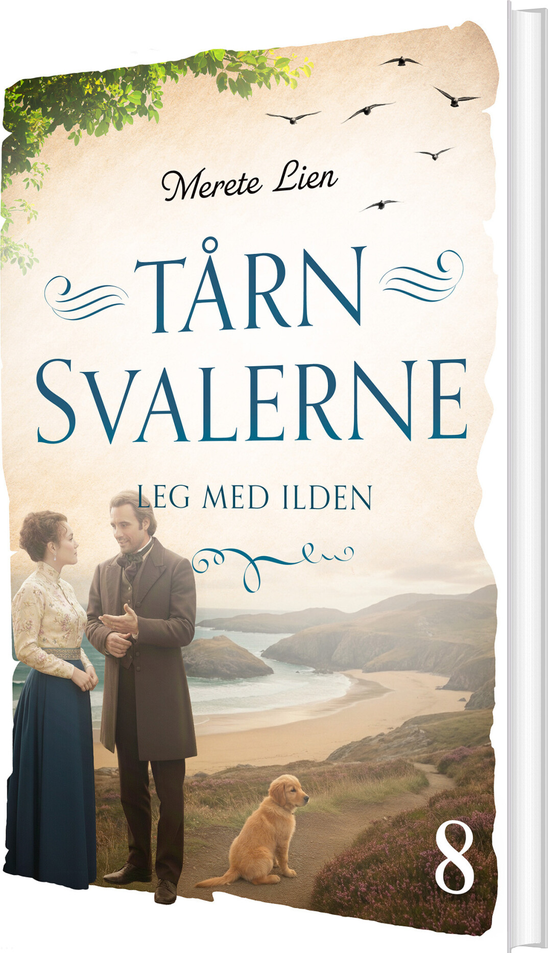 Tårnsvalerne 8 - Leg Med Ilden - Merete Lien - Bog