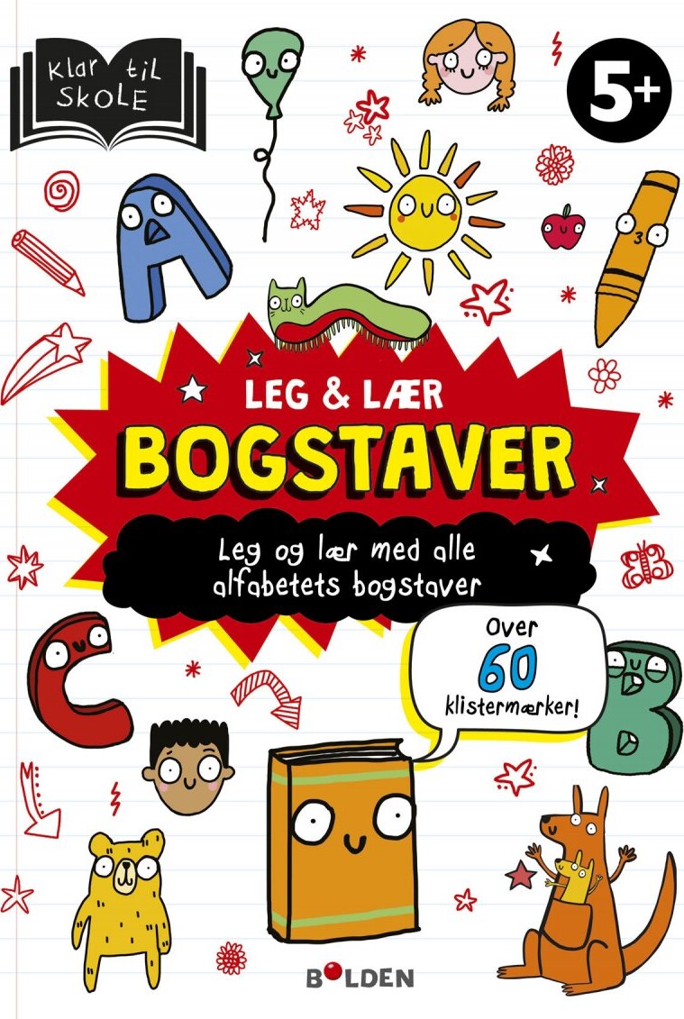 Billede af Leg Og Lær Aktivitetsbog - Bogstaver - Diverse - Bog