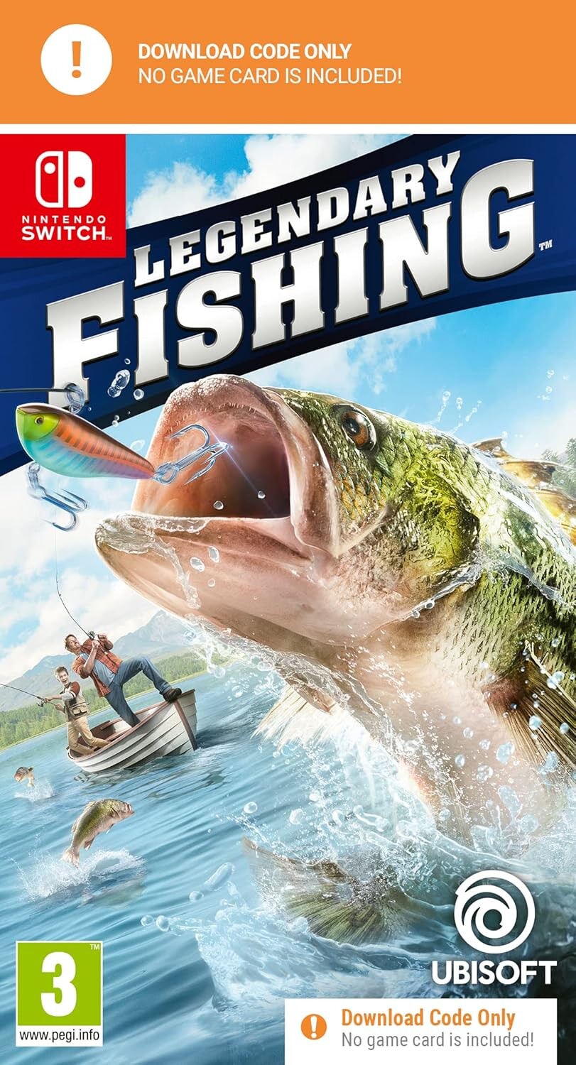 Legendary Fishing - Kode I Boks - Nintendo Switch