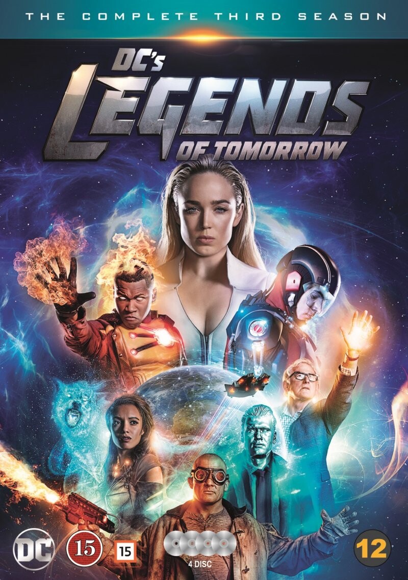 Dc's Legends Of Tomorrow - Sæson 3 - DVD - Tv-serie