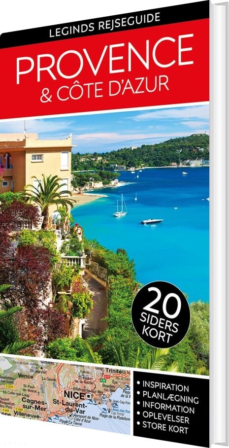 Billede af Leginds Rejseguide: Provence Og Côte D'azur - Eva Tangø-brandt - Bog