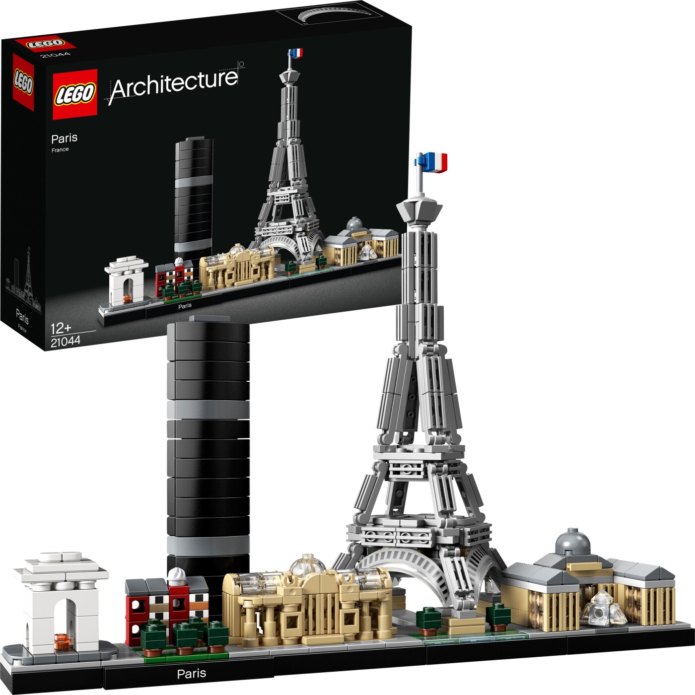 service Slette Ironisk Lego Architecture - Paris Med Eiffeltårnet - 21044 | Se tilbud og køb på  Gucca.dk