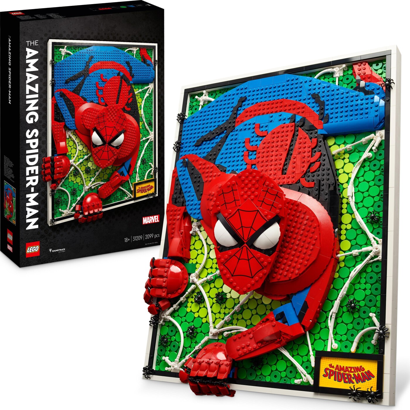 Billede af Lego Art - The Amazing Spider-man - 31209 hos Gucca.dk