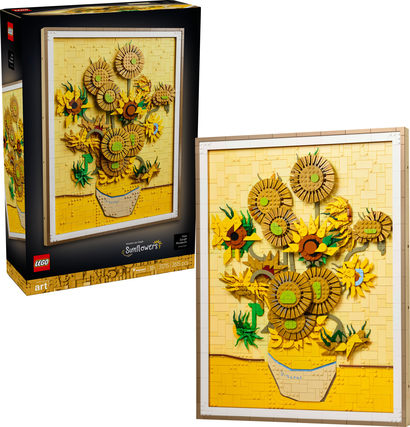Lego Art - Vincent Van Gogh - Solsikker - 31215