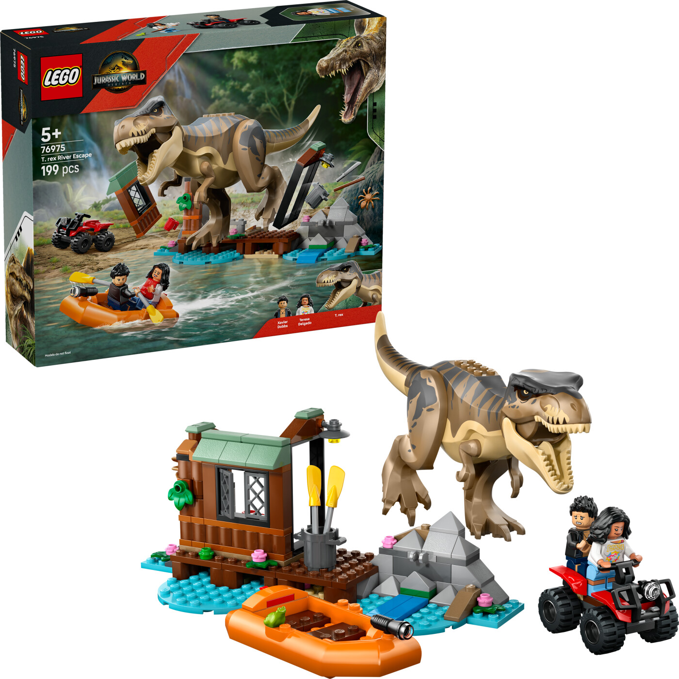 Lego Jurassic World - T. Rex River Escape