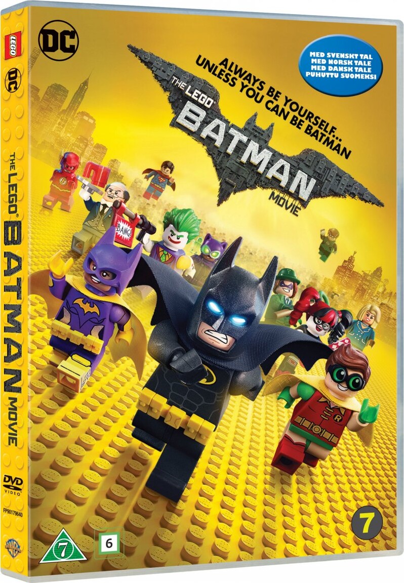 #2 - Lego Batman Filmen / The Lego Batman Movie - DVD - Film