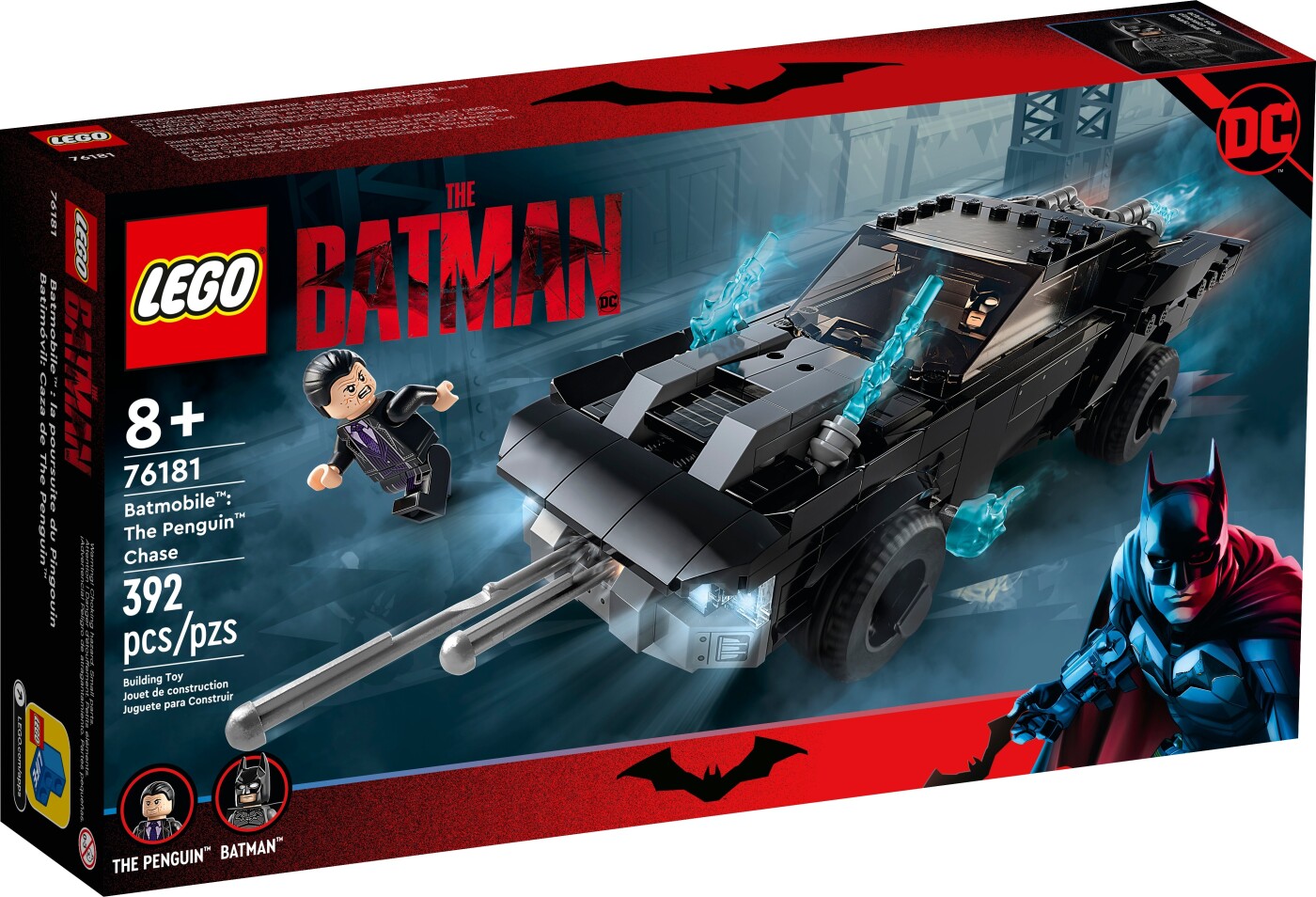 Lego Dc Batman - Batmobile - Jagten På Pingvinen 76181 | Se tilbud og køb på Gucca.dk