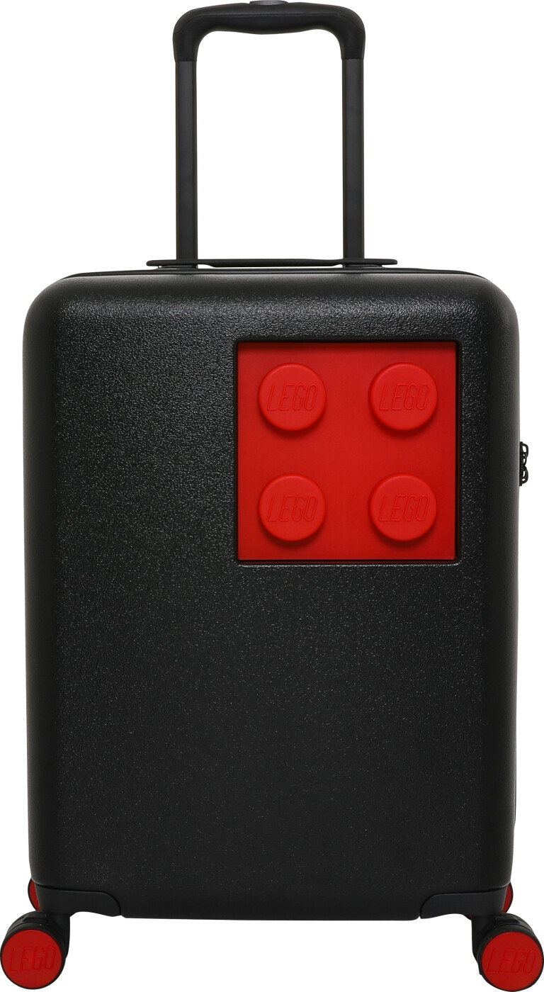 Lego Kuffert - Brick 2x2 - 70 - Sort Rød | Se tilbud og køb på Gucca.dk