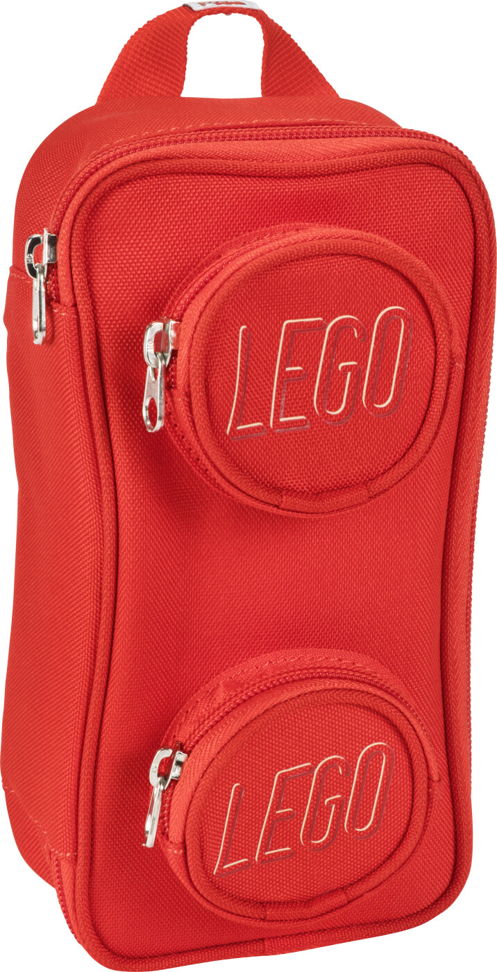 10: Lego - Legoklods Taske - 1 L - Rød