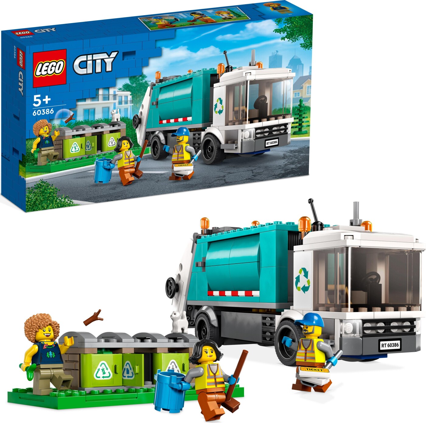 Billede af Lego City - Affaldssorteringsbil - 60386 hos Gucca.dk