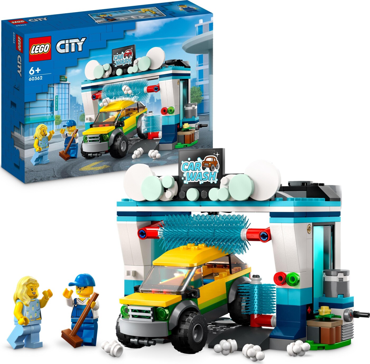 Billede af Lego City - Bilvask Legetøj - 60362
