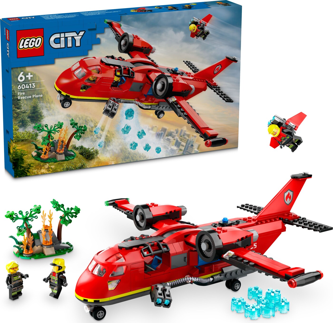Billede af Lego City - Brandslukningsfly - 60413