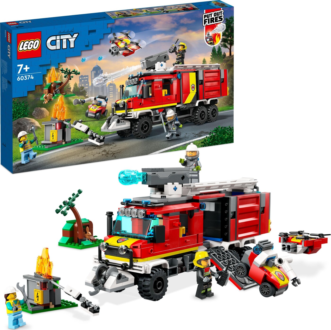 Billede af Lego City - Brandvæsnets Kommandoenhed - 60374