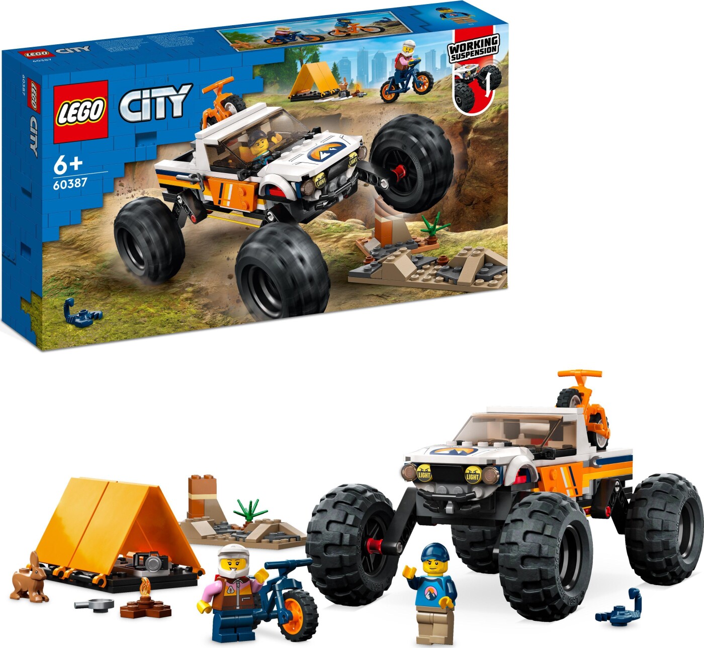 Billede af Lego City - Off Road Eventyr - 60387 hos Gucca.dk