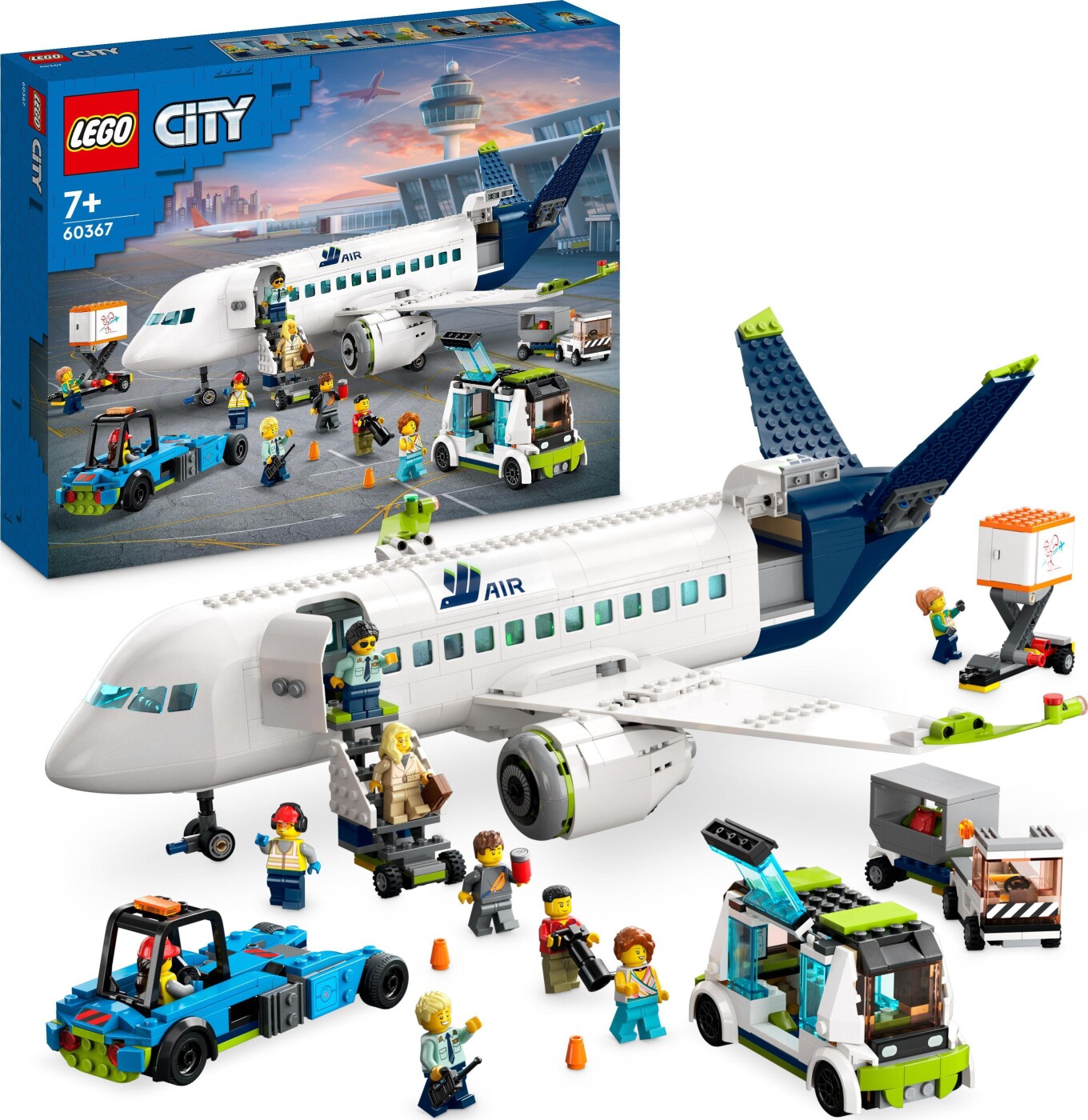 Billede af Lego City - Passagerfly - 60367 hos Gucca.dk
