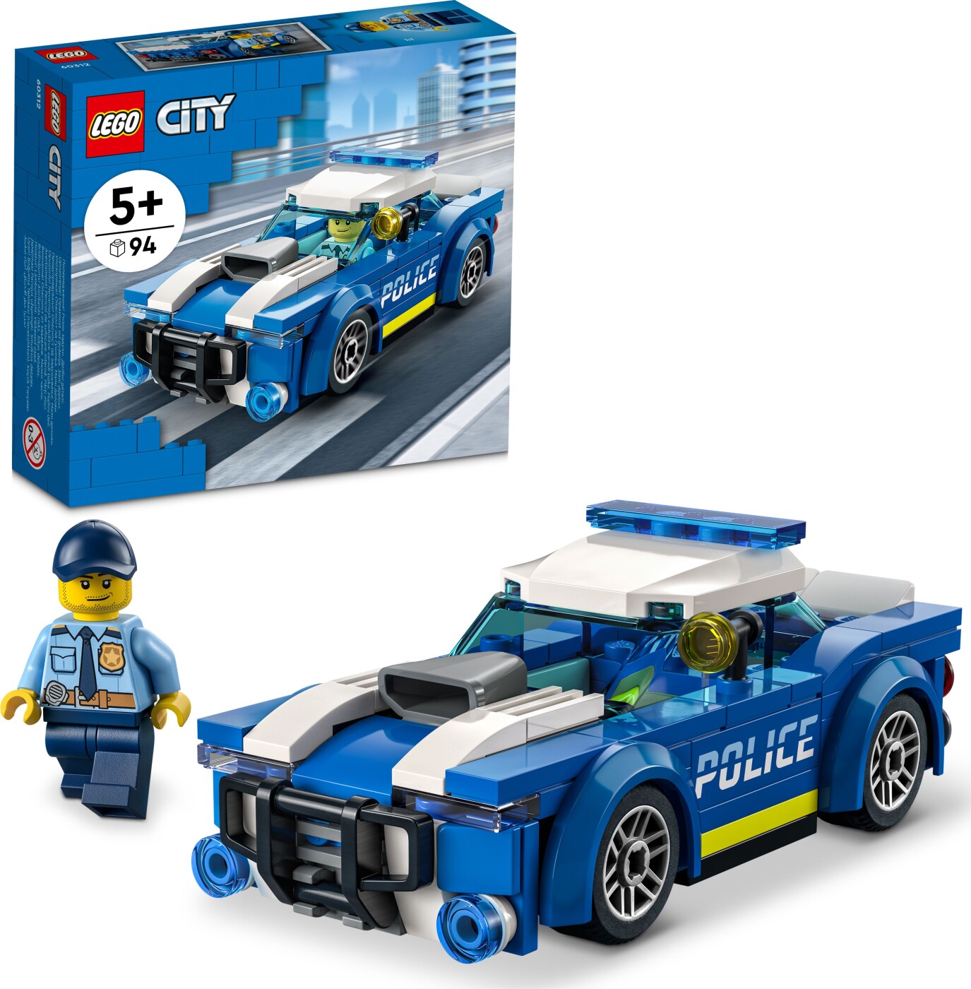 Billede af Lego City - Politibil - 60312 hos Gucca.dk
