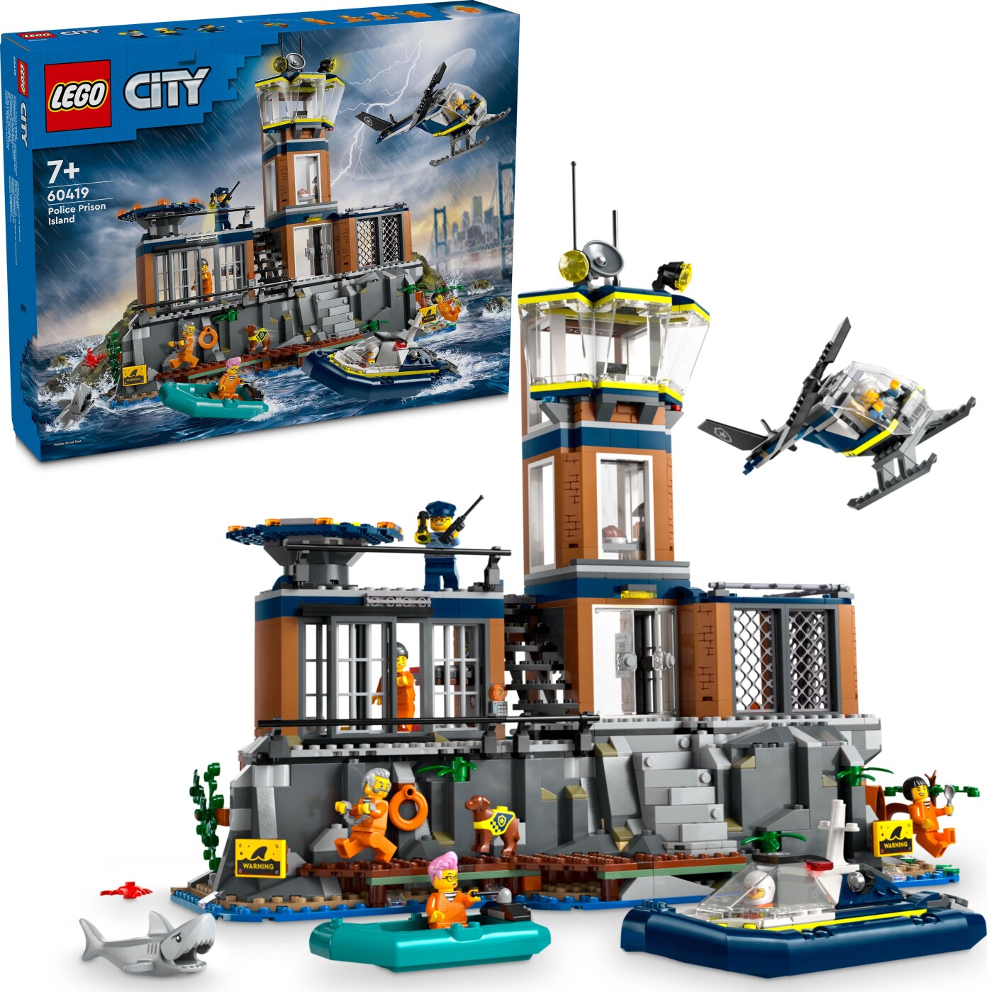 Billede af Lego City - Politiets Fængselsø - 60419
