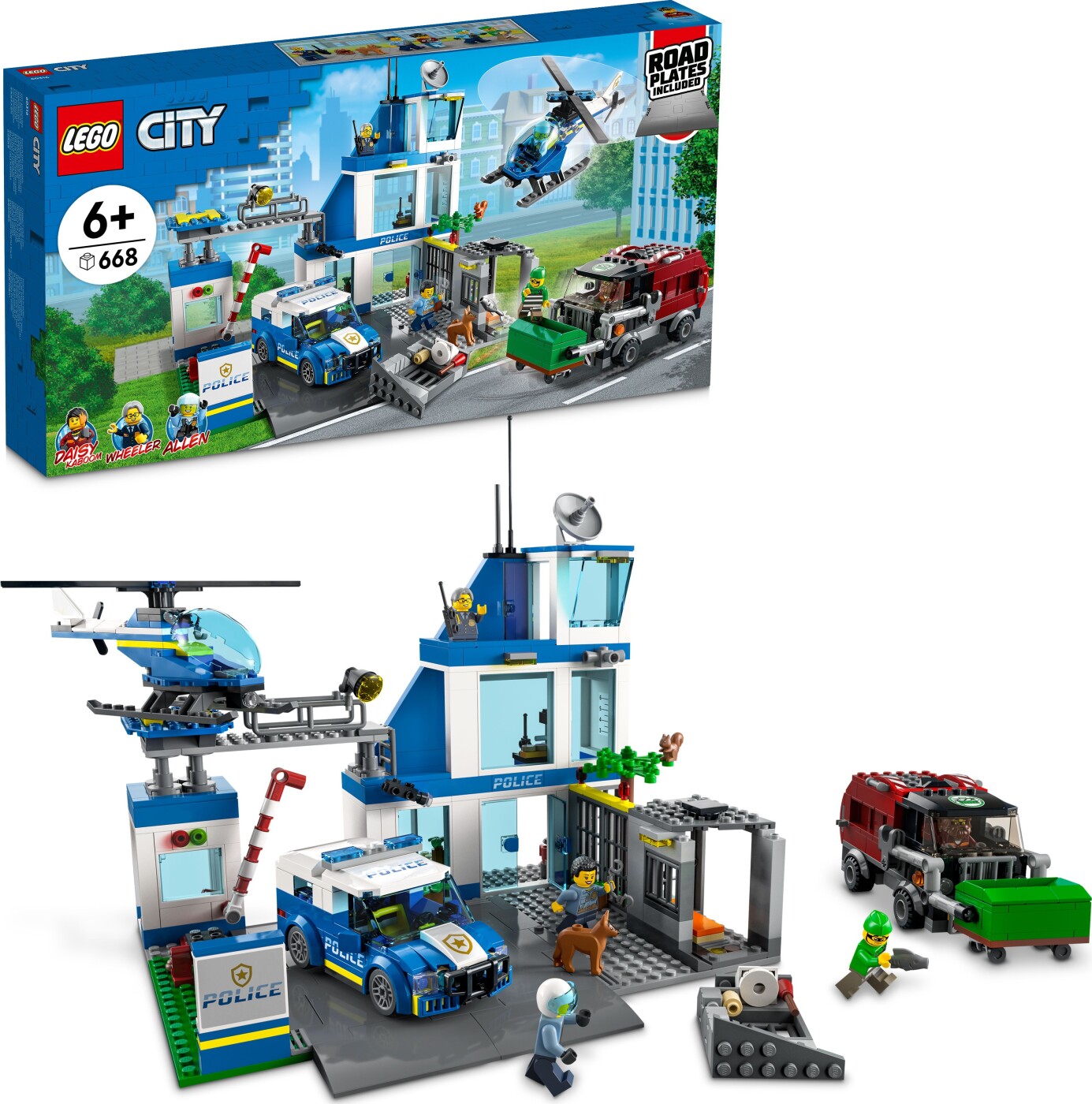 Billede af Lego City - Politistation - 60316 hos Gucca.dk