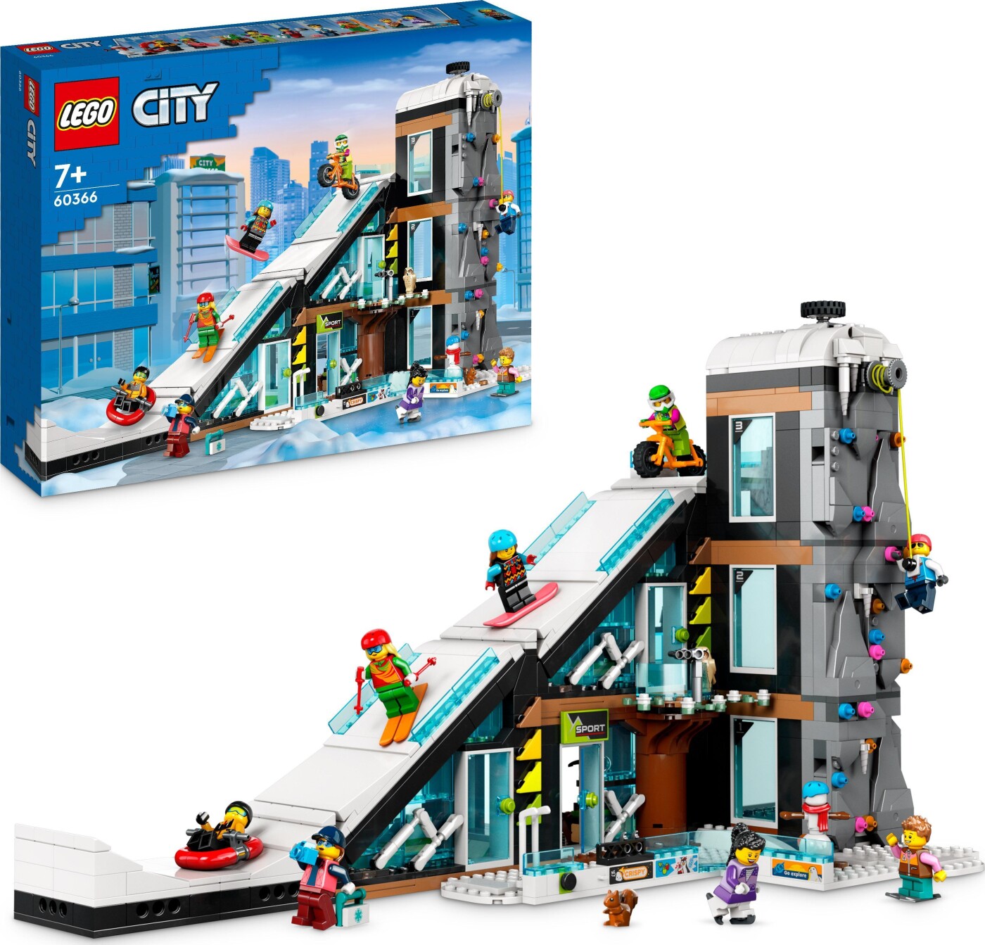 Billede af Lego City - Ski- Og Klatrecenter - 60366