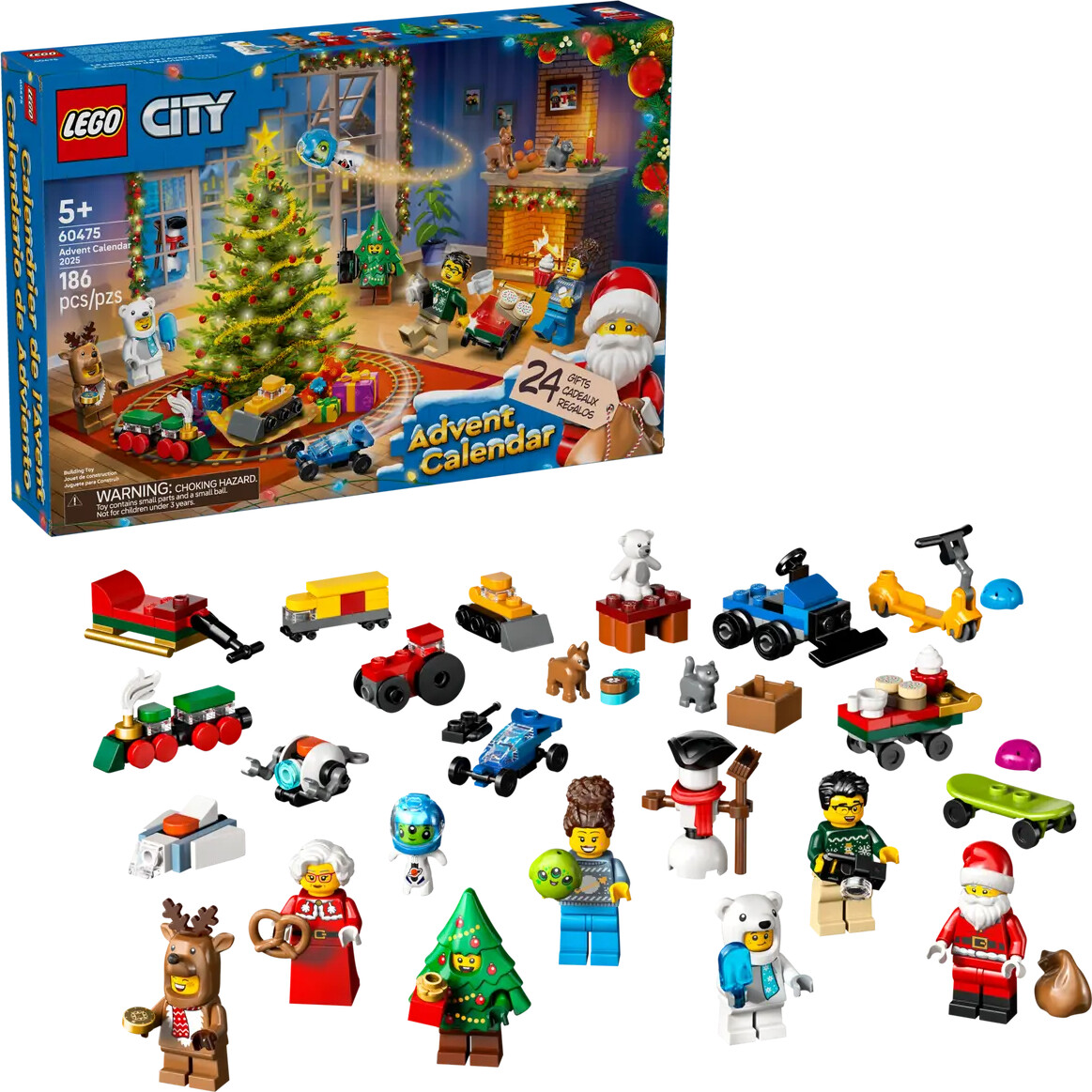 Lego City - Julekalender 2025 - 24 Overraskelser - 60475