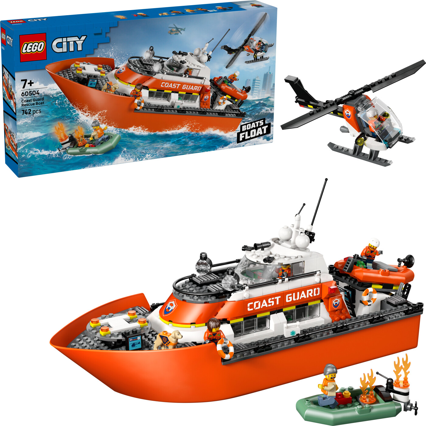 Lego 60504 - Coast Guard Rescue Boat - City