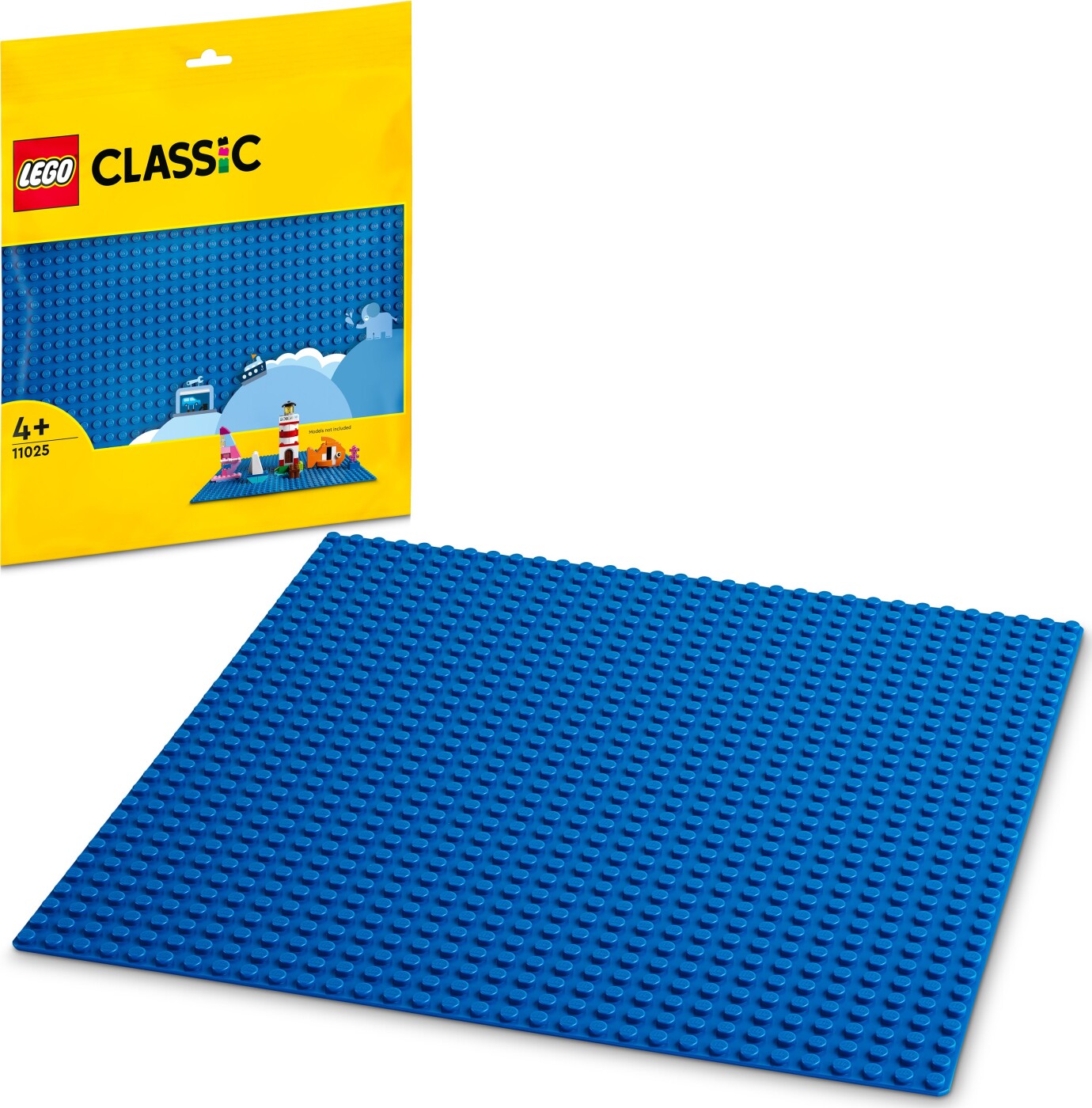 Billede af Lego Classic - Blå Byggeplade - 11025