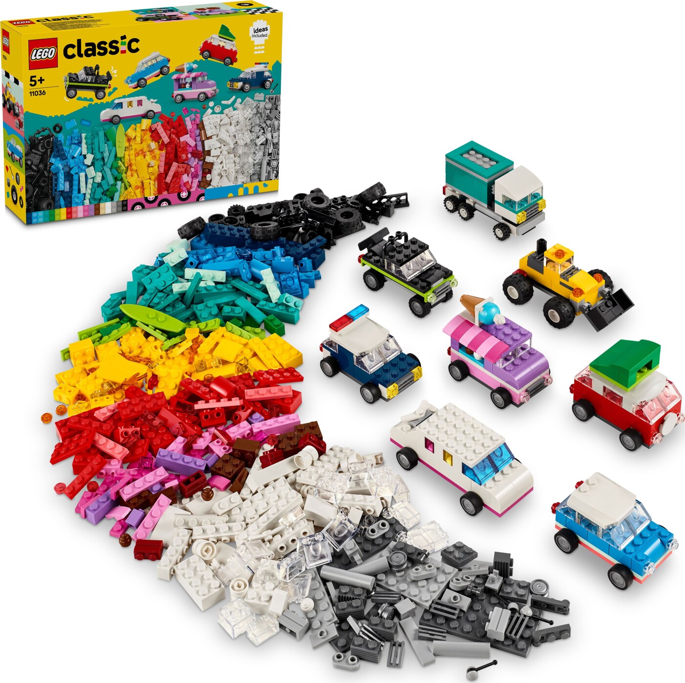 Billede af Lego Classic - Kreative Køretøjer - 11036