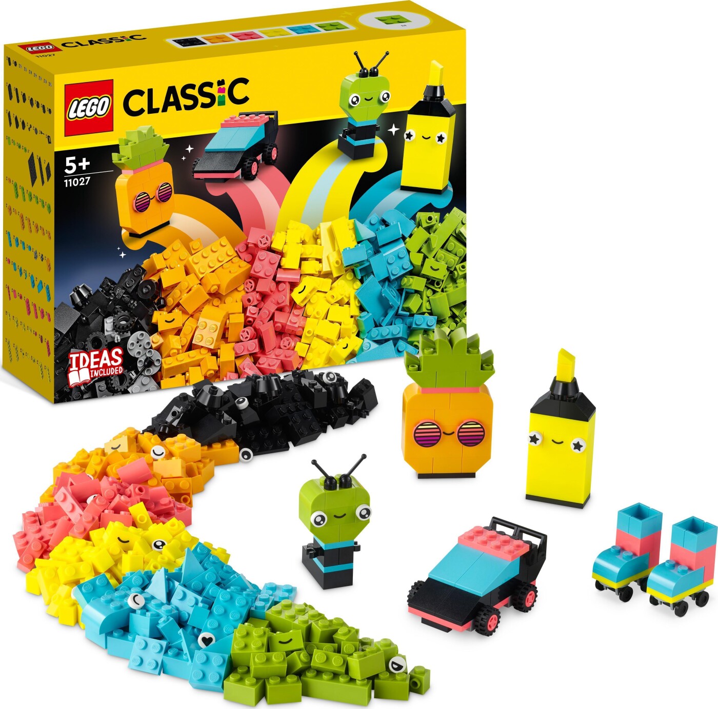 Billede af Lego Classic - Kreativt Sjov Med Neonfarver - 11027 hos Gucca.dk