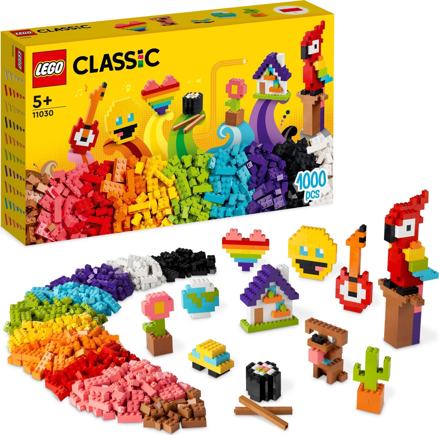 Lego Classic - Masser Af - 11030 | tilbud og køb på Gucca.dk